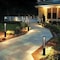 Gardenised Round Black LED Garden Aluminum Light, Decorative Outdoor Bollard Light QI004596 - alternate 7